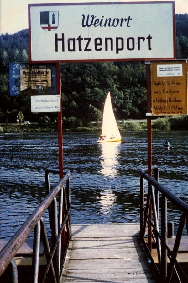 Gasthaus Zur Traube Hatzenport Exterior foto